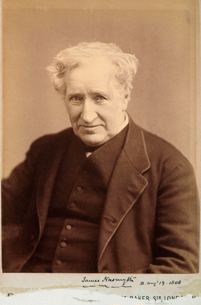 James Nasmyth, Scottish mechanical engineer and inventor, c 1870s by Unbekannt
