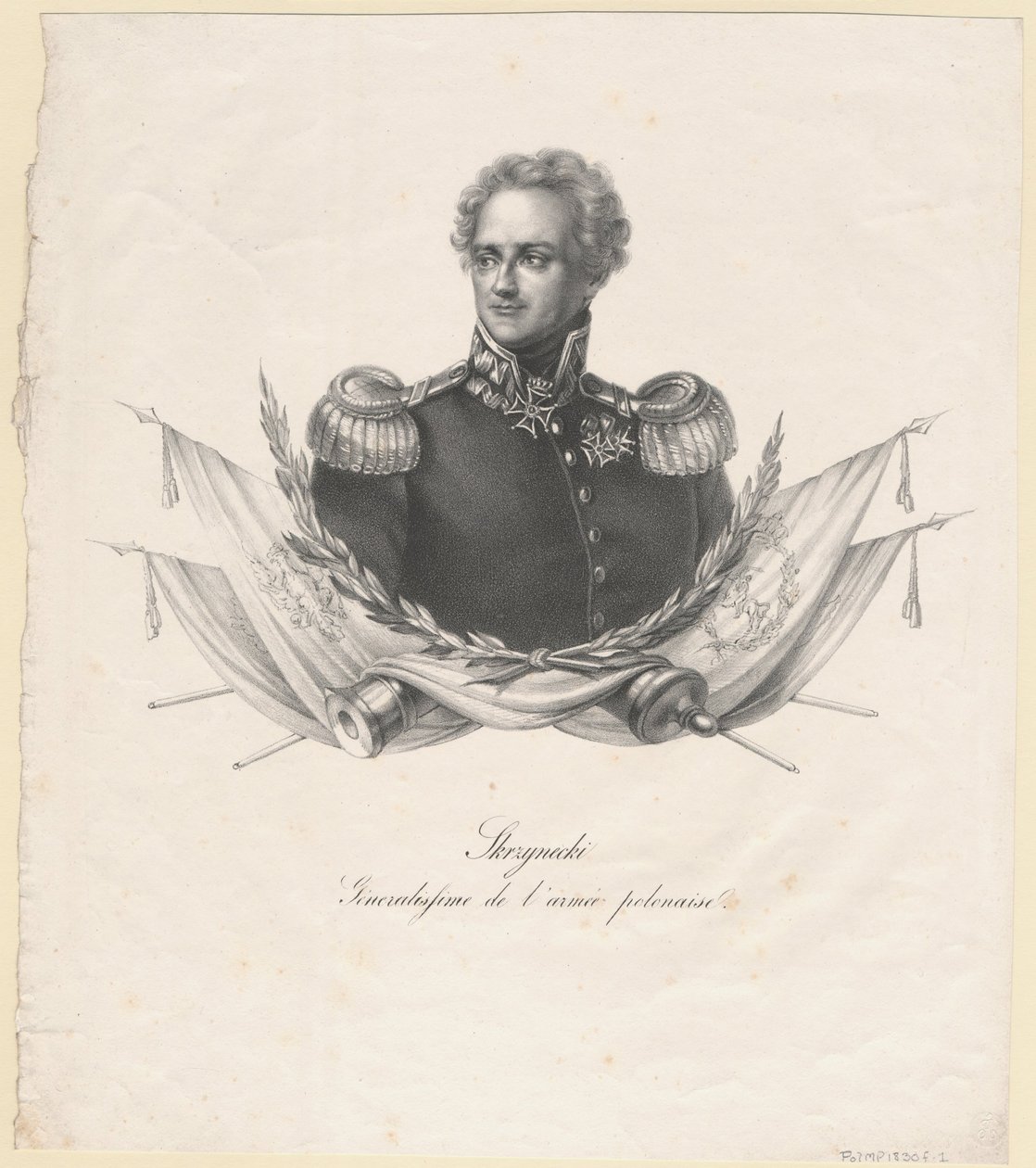 Jan Zygmunt Skrzynecki, 1831 by Unbekannt