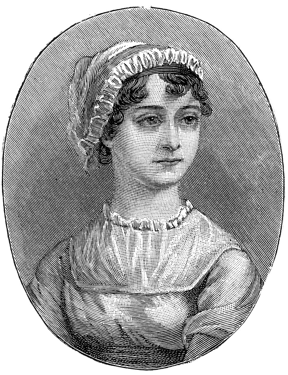 Jane Austen 1775-1817, English Novelist by Unbekannt