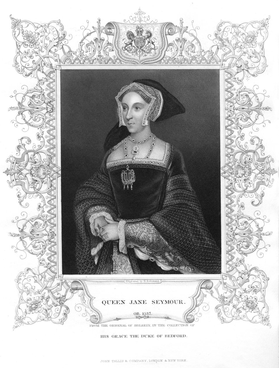 Jane Seymour, Third Wife of Henry VIII by Unbekannt