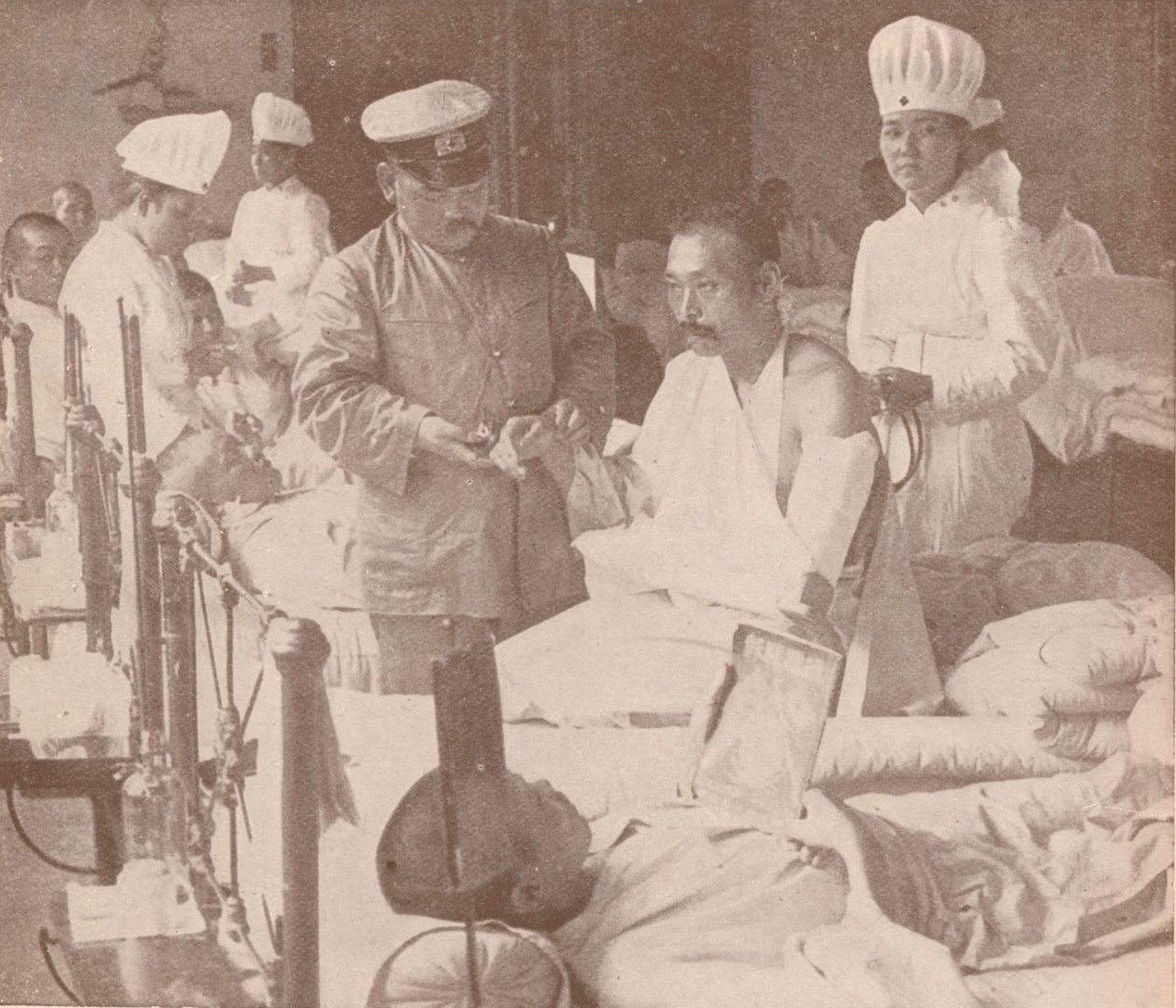 Japanese Military Hospital, 1905-1907 by Unbekannt