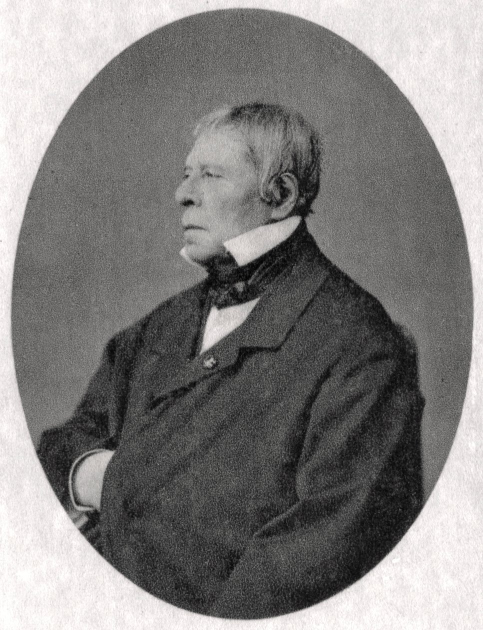 Jean Auguste Dominique Ingres, French Neoclassical Artist, 1841 by Unbekannt