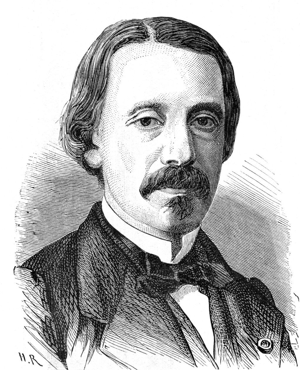 Jean Bernard Leon Foucault, French physicist, 19th century by Unbekannt
