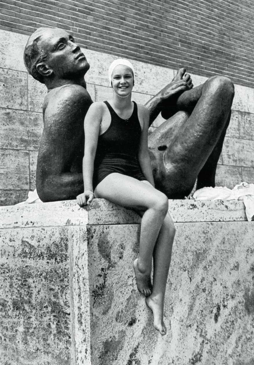 Jeanette Campbell, Argentine Swimmer, Berlin Olympics, 1936 by Unbekannt