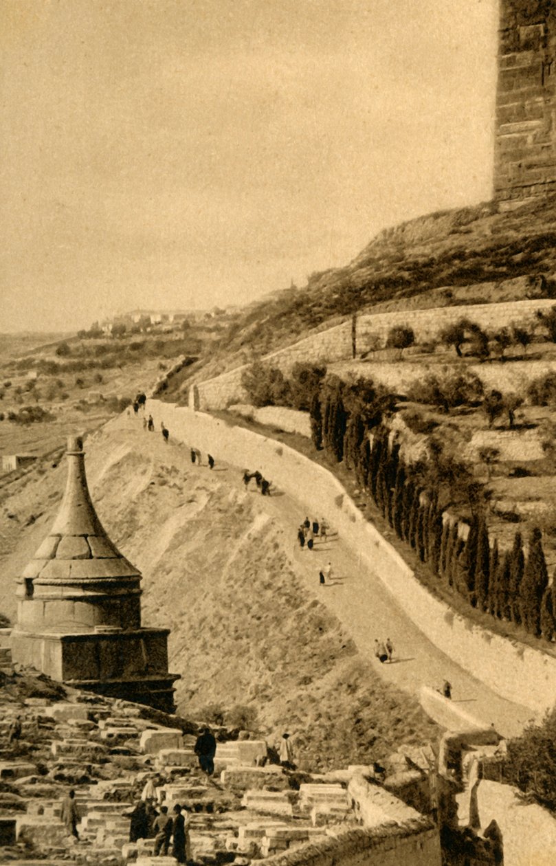 Jerusalem - Tomb of Absalom, c1918-c1939 by Unbekannt