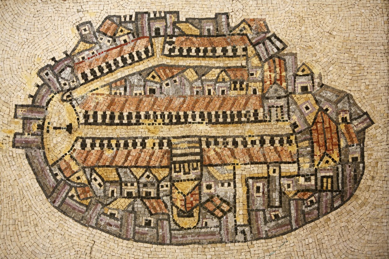 Jerusalem Temple Mosaic, Jerusalem, Israel by Unbekannt