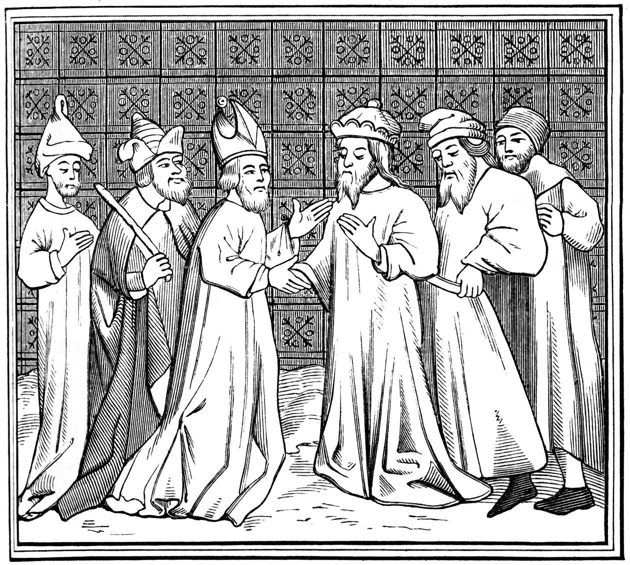 Jewish Conspiracy in France, 15th Century by Unbekannt
