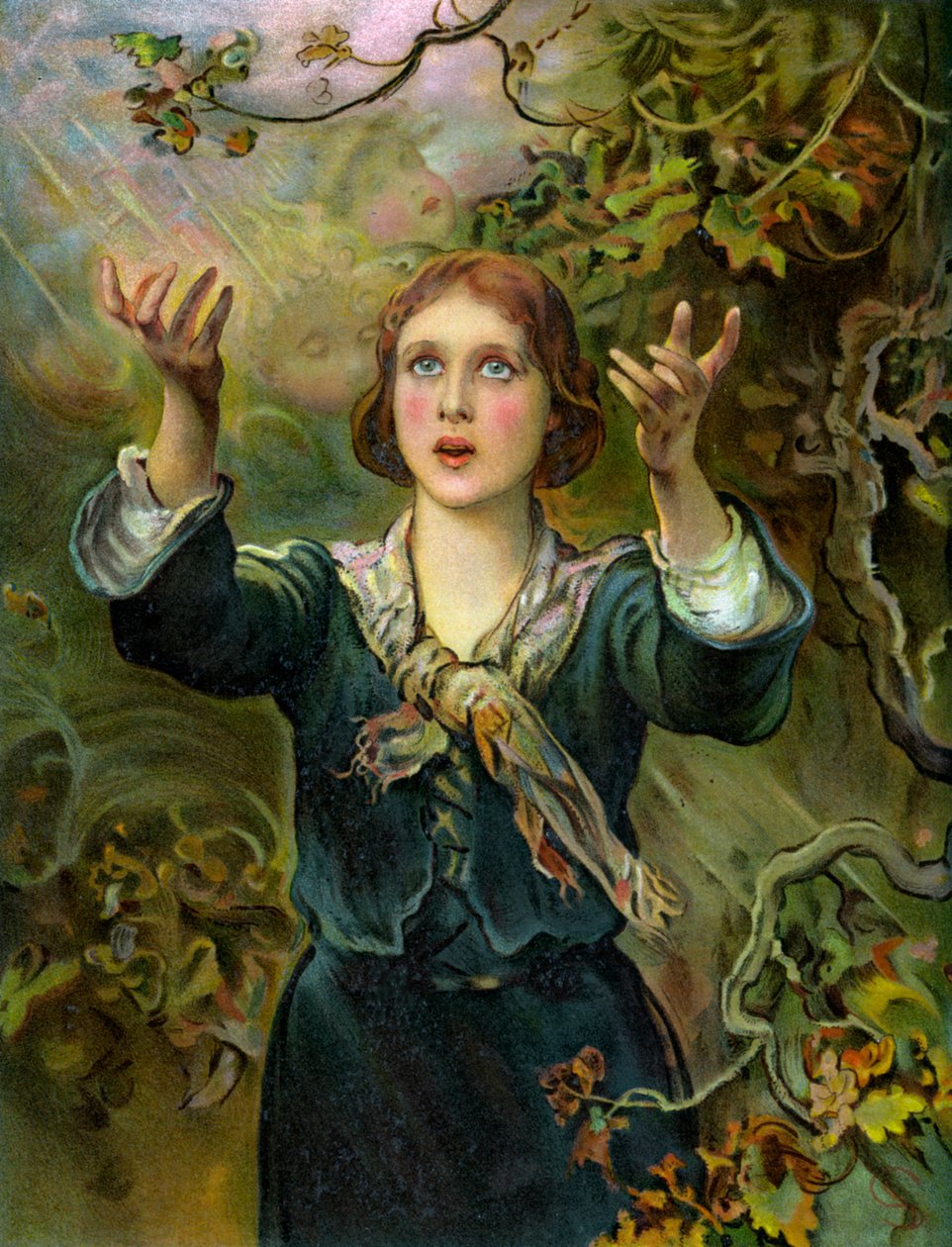 Joan of Arc, 15th Century French Patriot and Martyr, 1906 by Unbekannt