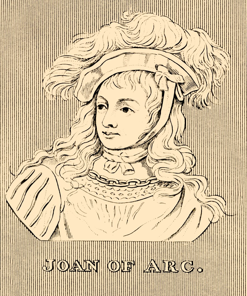 Joan of Arc, c1412-1431, 1830 by Unbekannt
