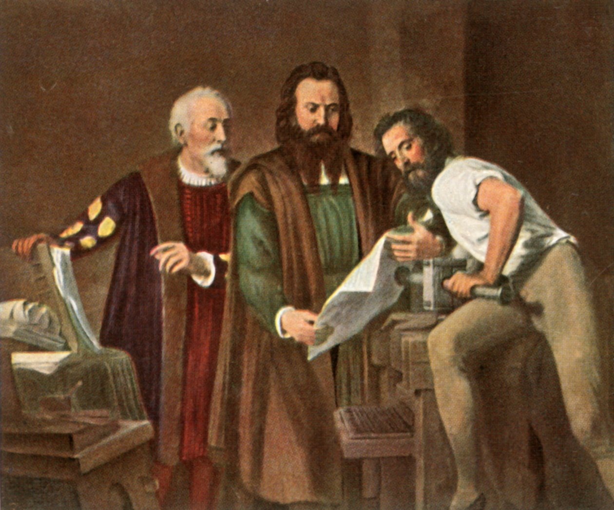 Johann Gutenberg, 1936 by Unbekannt