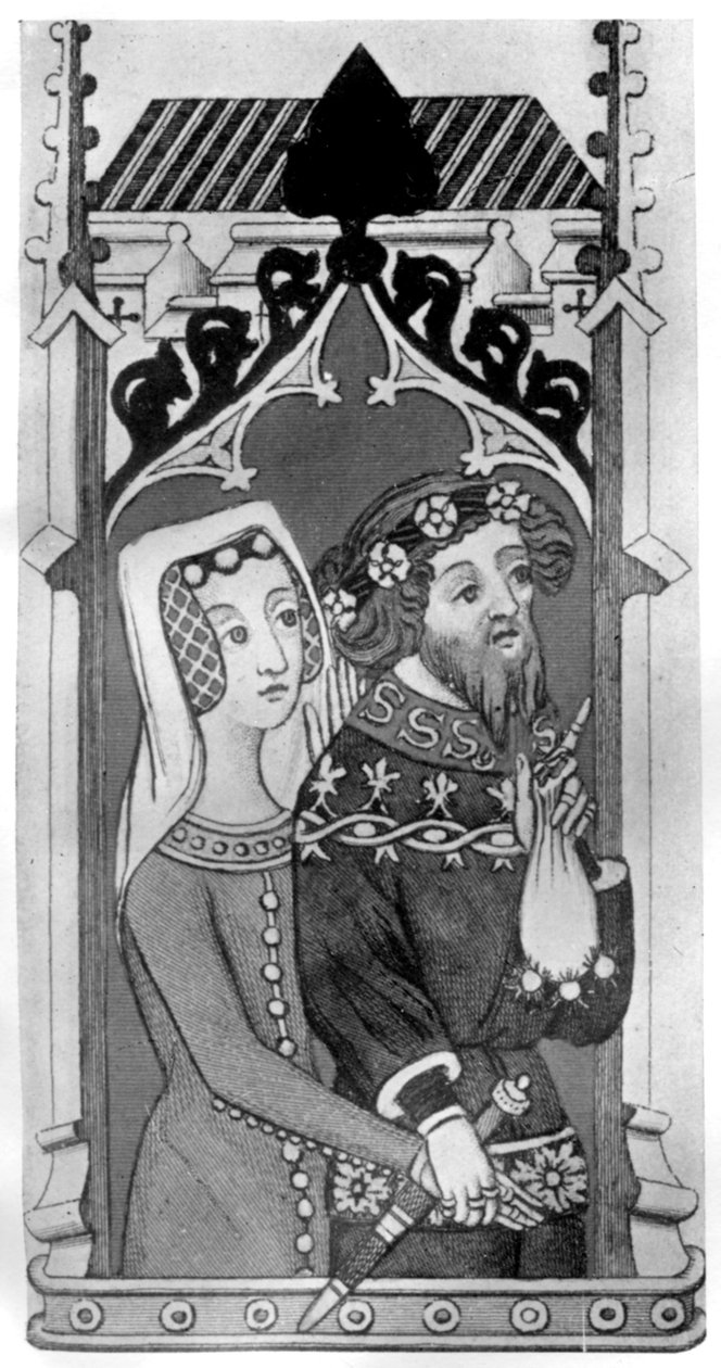 Johannes Gyniford and his wife by Unbekannt