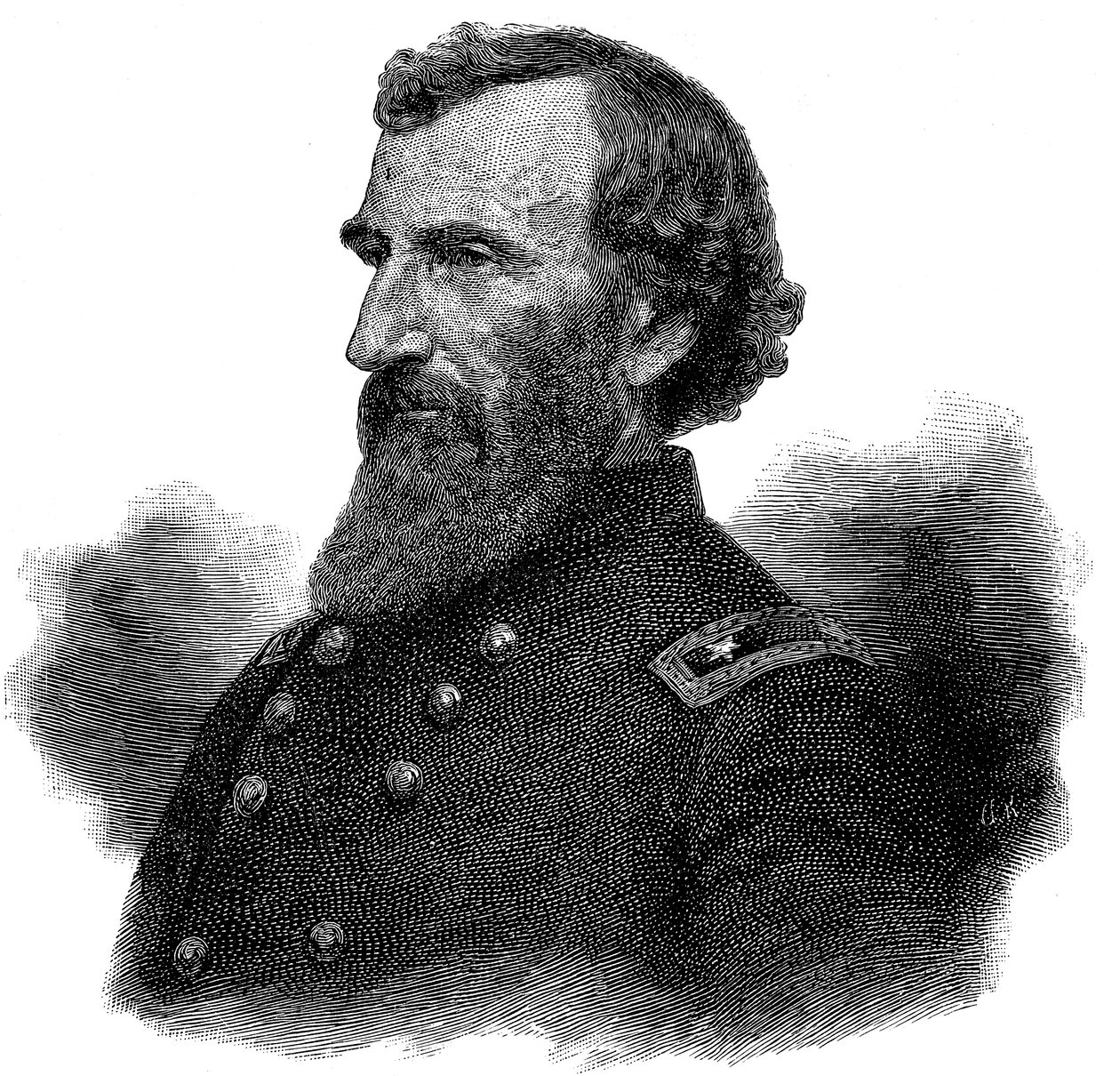 John A McClernand, American soldier by Unbekannt