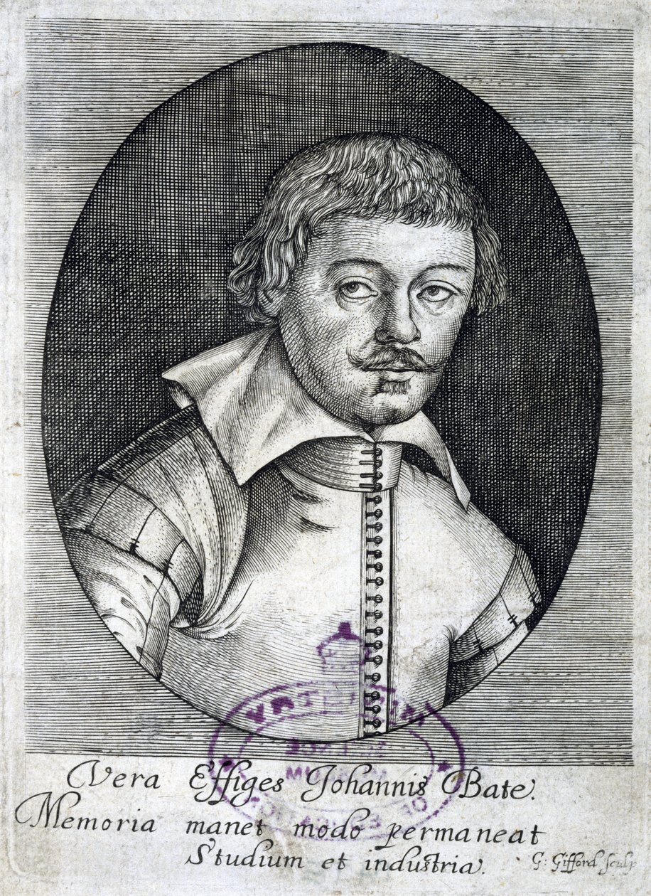 John Bate, English author, c 1635 by Unbekannt