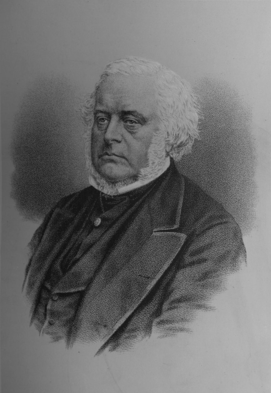 John Bright, British Politician and Orator by Unbekannt