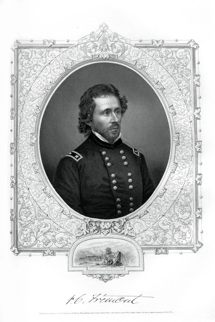 John C Fremont, American soldier, explorer, and Presidential candidate, 1862-1867 by Unbekannt