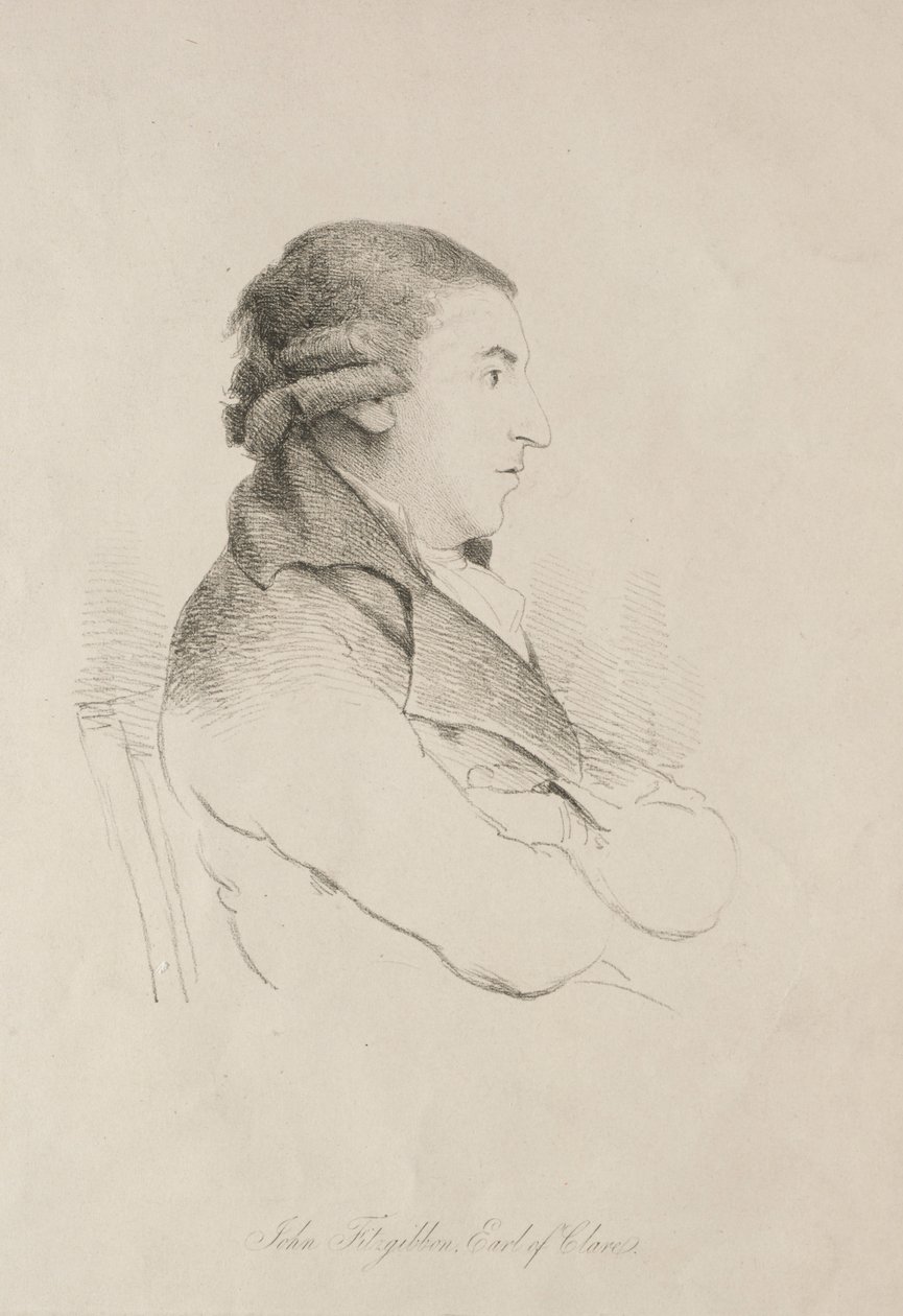 John Fitzgibbon, Earl of Clare by Unbekannt