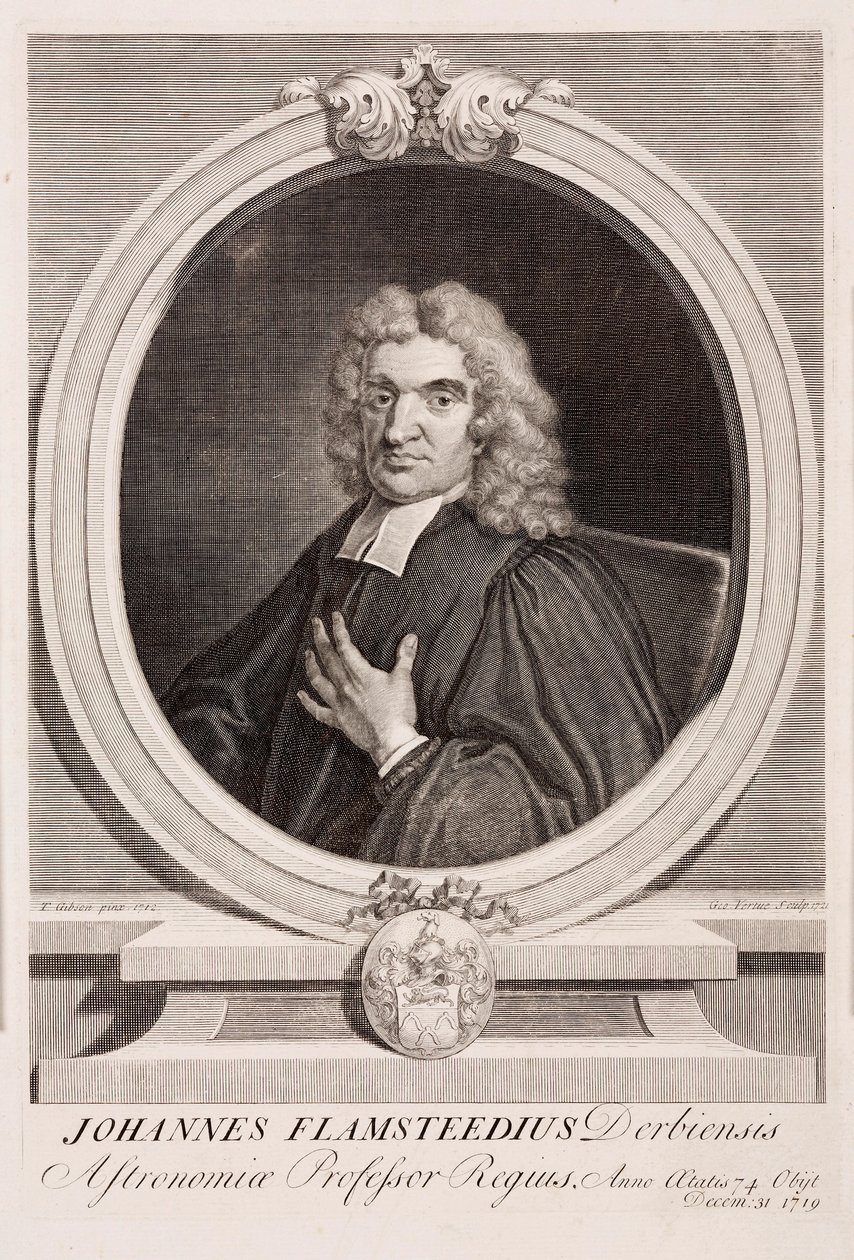 John Flamsteed, astronomer by Unbekannt