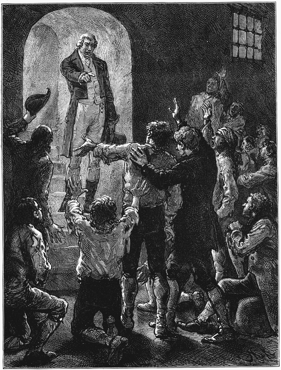 John Howard, English prison reformer by Unbekannt