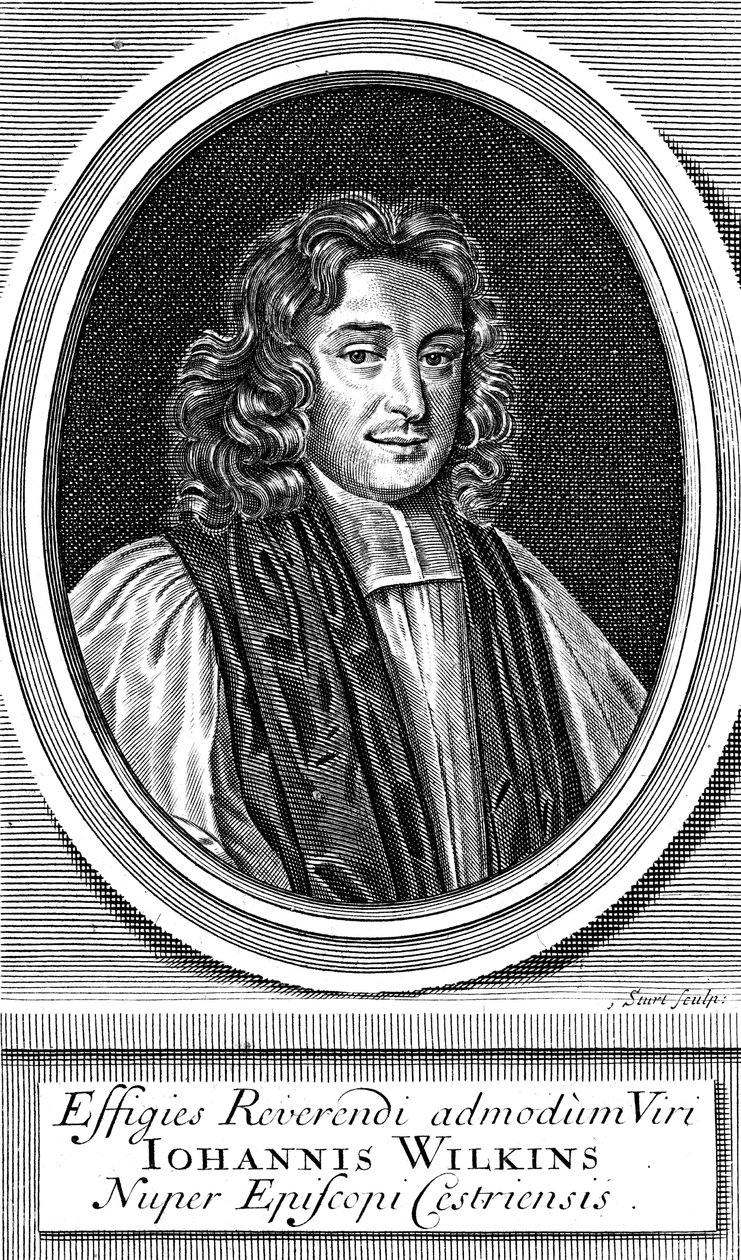John Wilkins, 17th century English cleric and astronomer by Unbekannt
