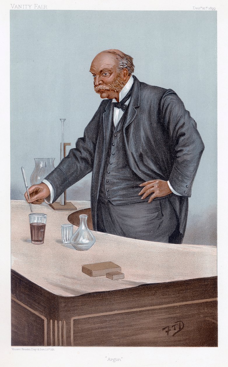 John William Strutt, 3rd Baron Rayleigh, British scientist, 1899 by Unbekannt
