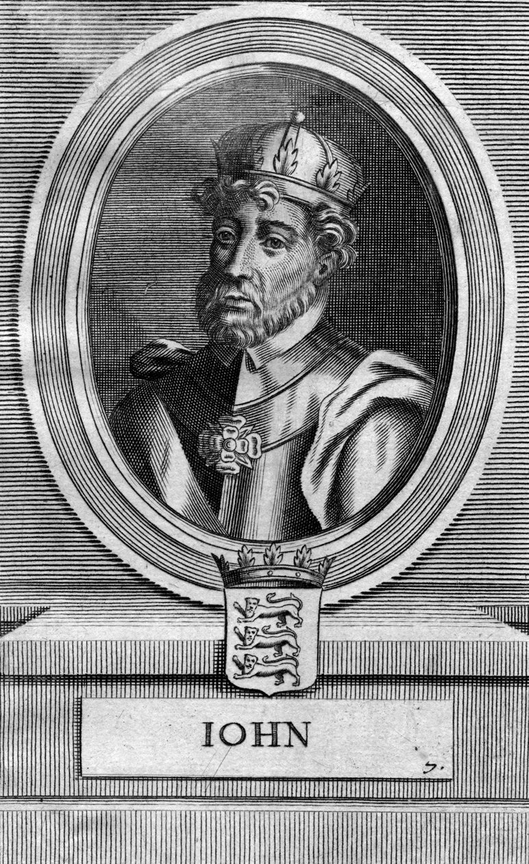 John of England, 1167-1216 by Unbekannt