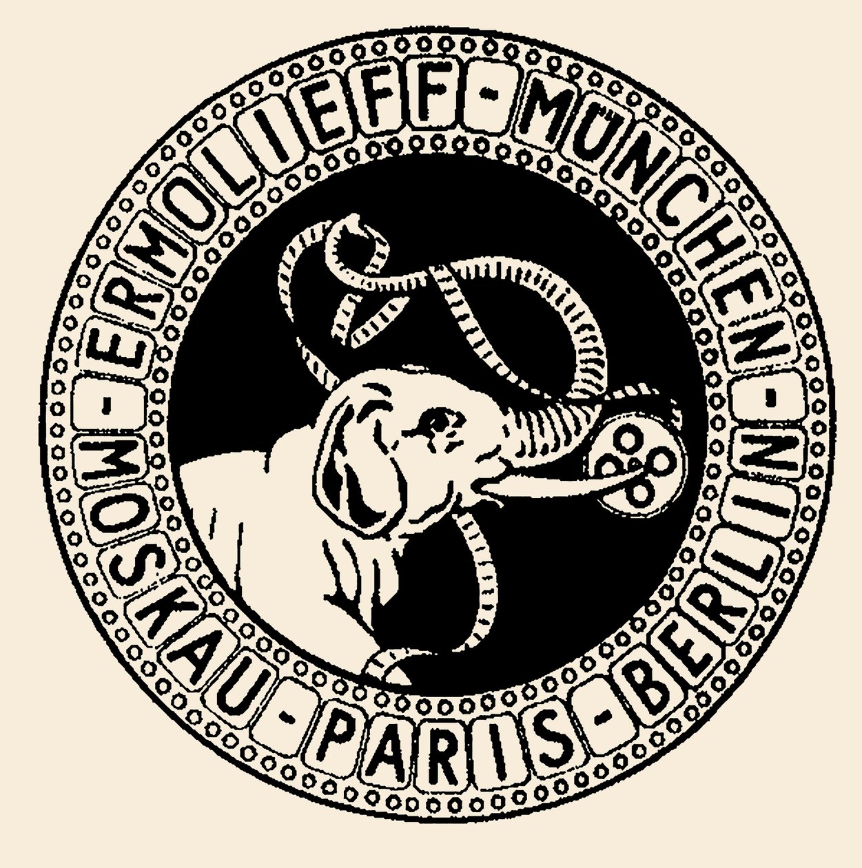 Joint Stock Company Emblem La Société Ermolieff-Cinéma by Unbekannt