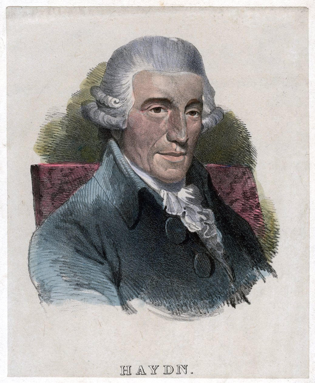 Joseph Haydn, Austrian composer by Unbekannt