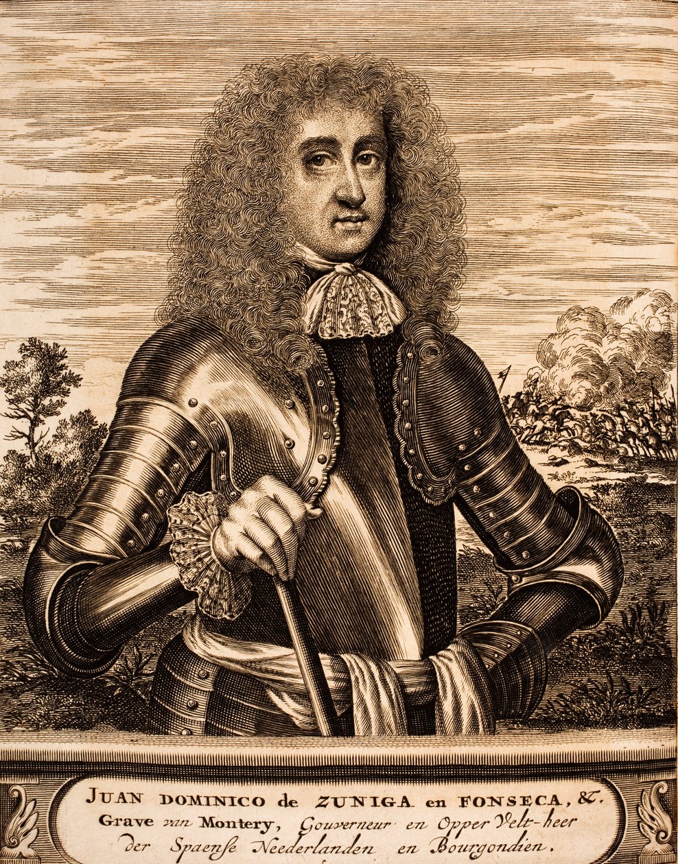 Juan Domingo de Zúñiga y Fonseca, Count of Monterrey, 1675 by Unbekannt