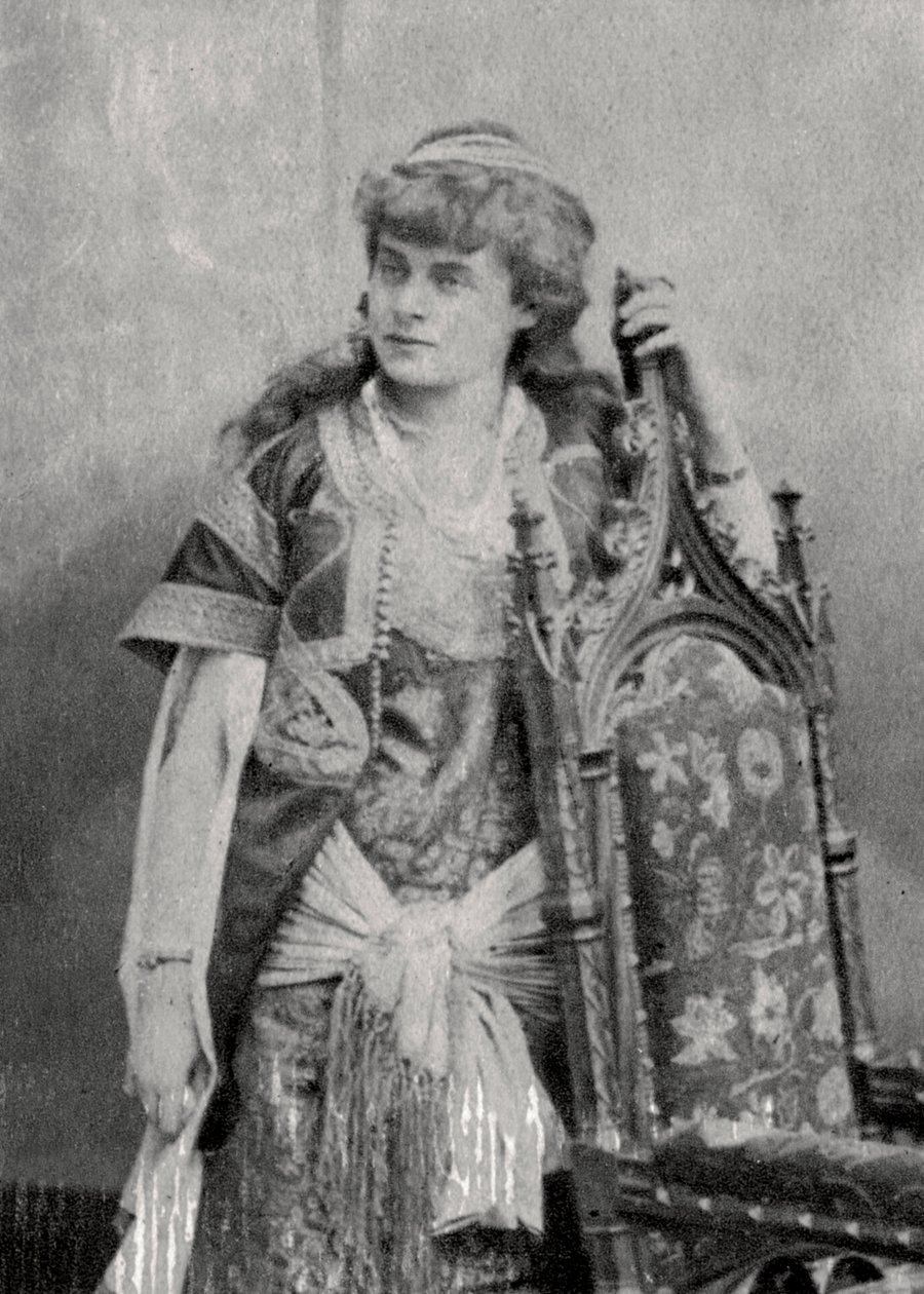 Julie Feyghine, French Actress, 1881 by Unbekannt