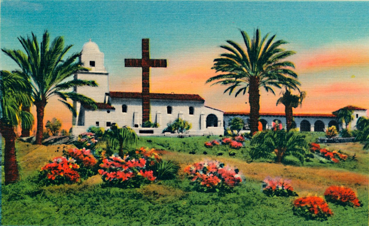 Junipero Serra Museum, Old Town, San Diego, California by Unbekannt