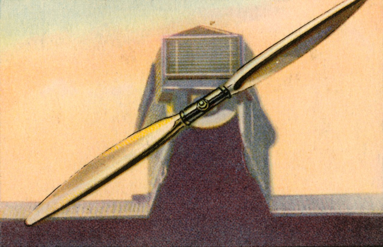 Junkers metal propeller with adjustable paddle blades by Unbekannt
