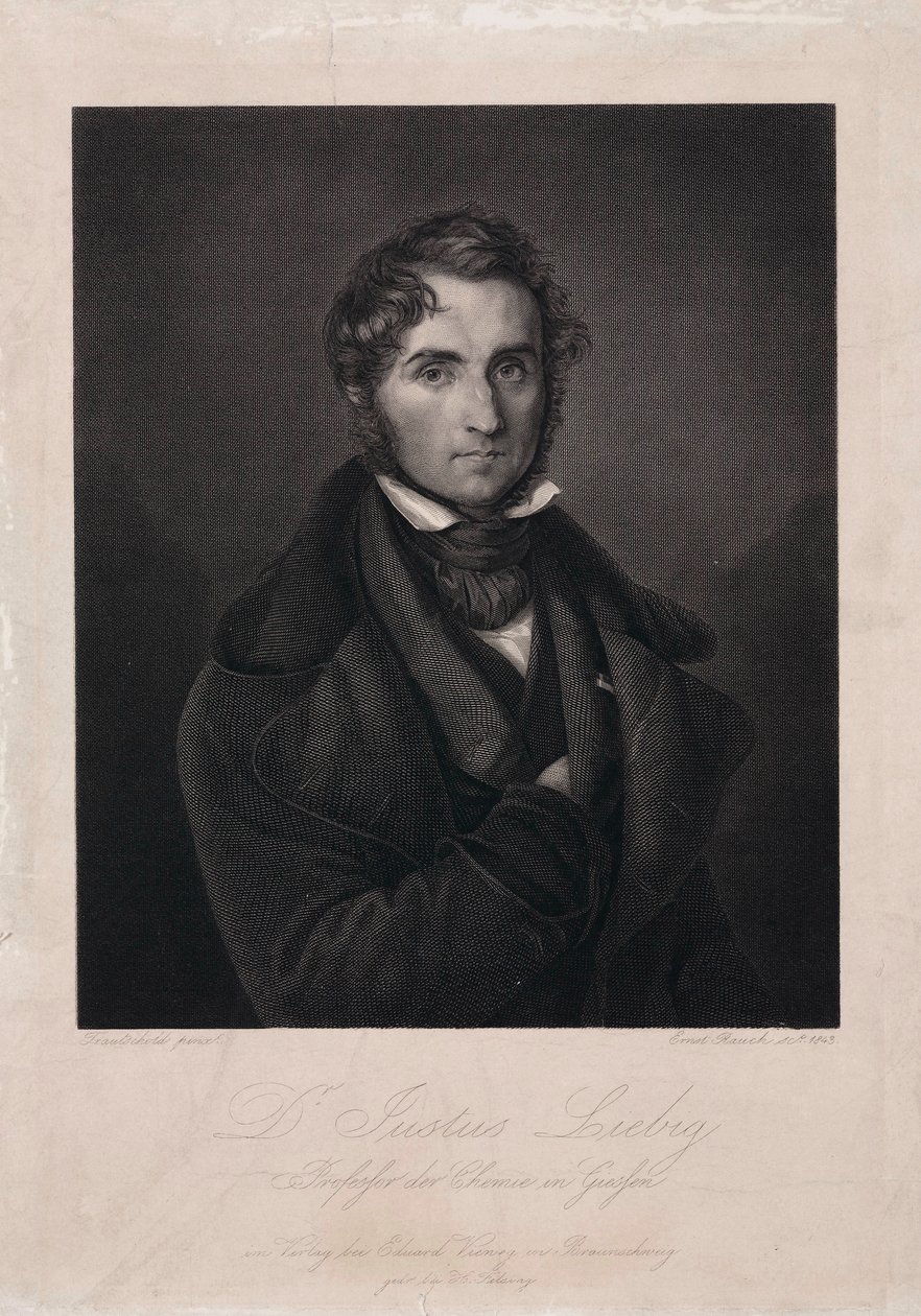Justus von Liebig, German chemist by Unbekannt