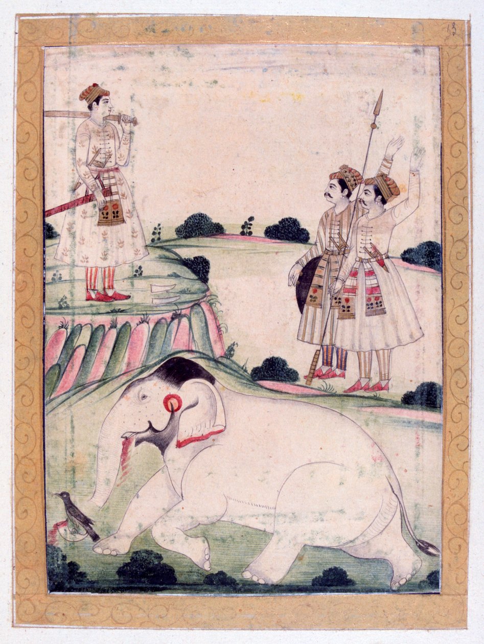 Kanada Ragini, Ragamala Album, School of Rajasthan by Unbekannt