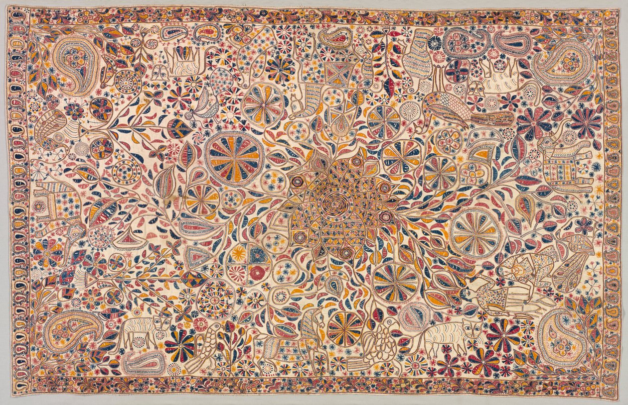 Kantha Ceremonial Quilt by Unbekannt