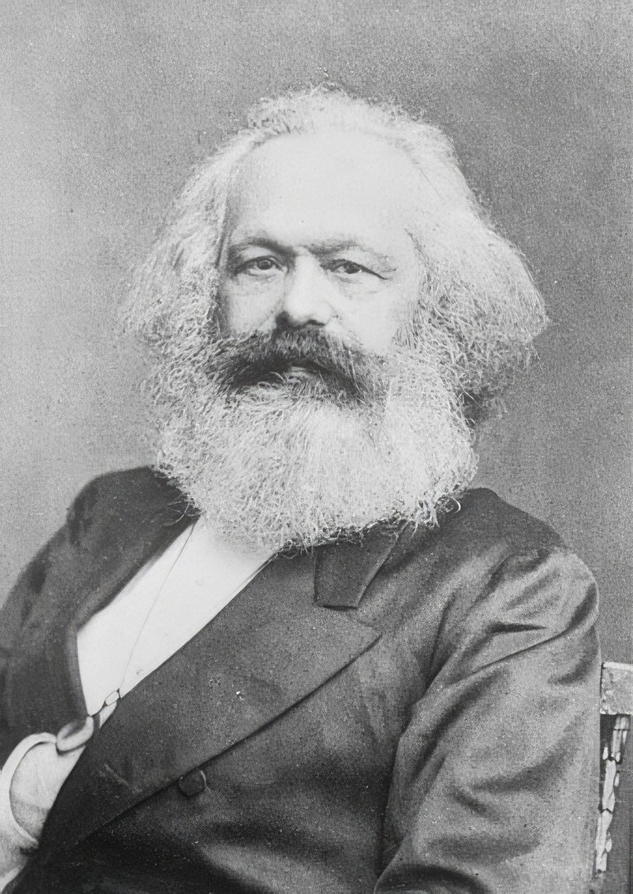 Karl Marx by Unbekannt