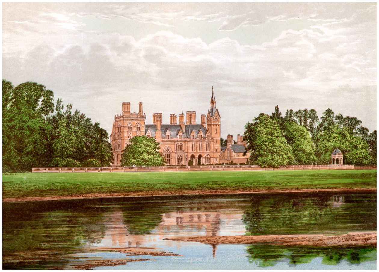Kelham Hall, Nottinghamshire, Home of the Manners-Sutton Family by Unbekannt