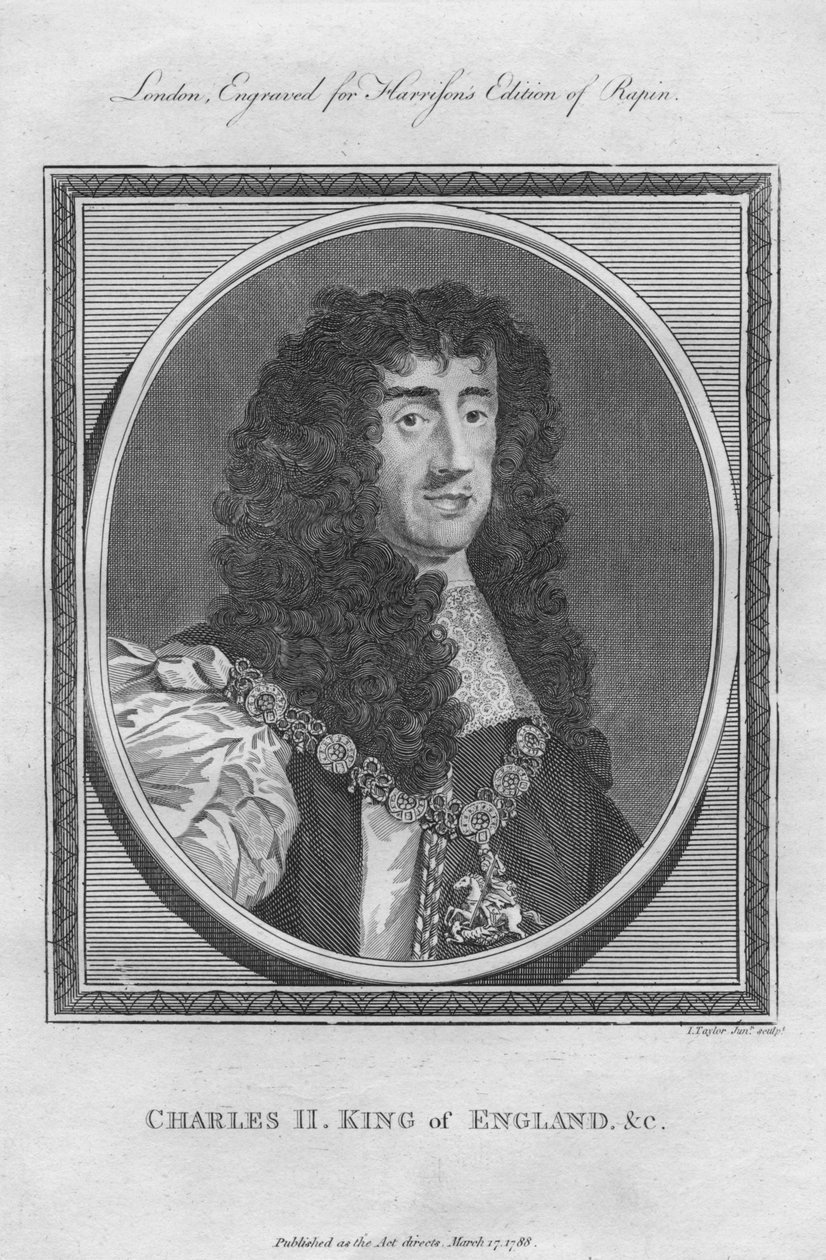 King Charles II by Unbekannt
