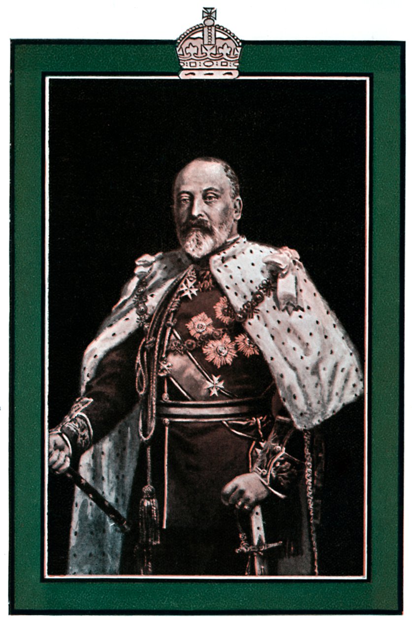 King Edward VII 1841-1910, 1902-1903 by Unbekannt