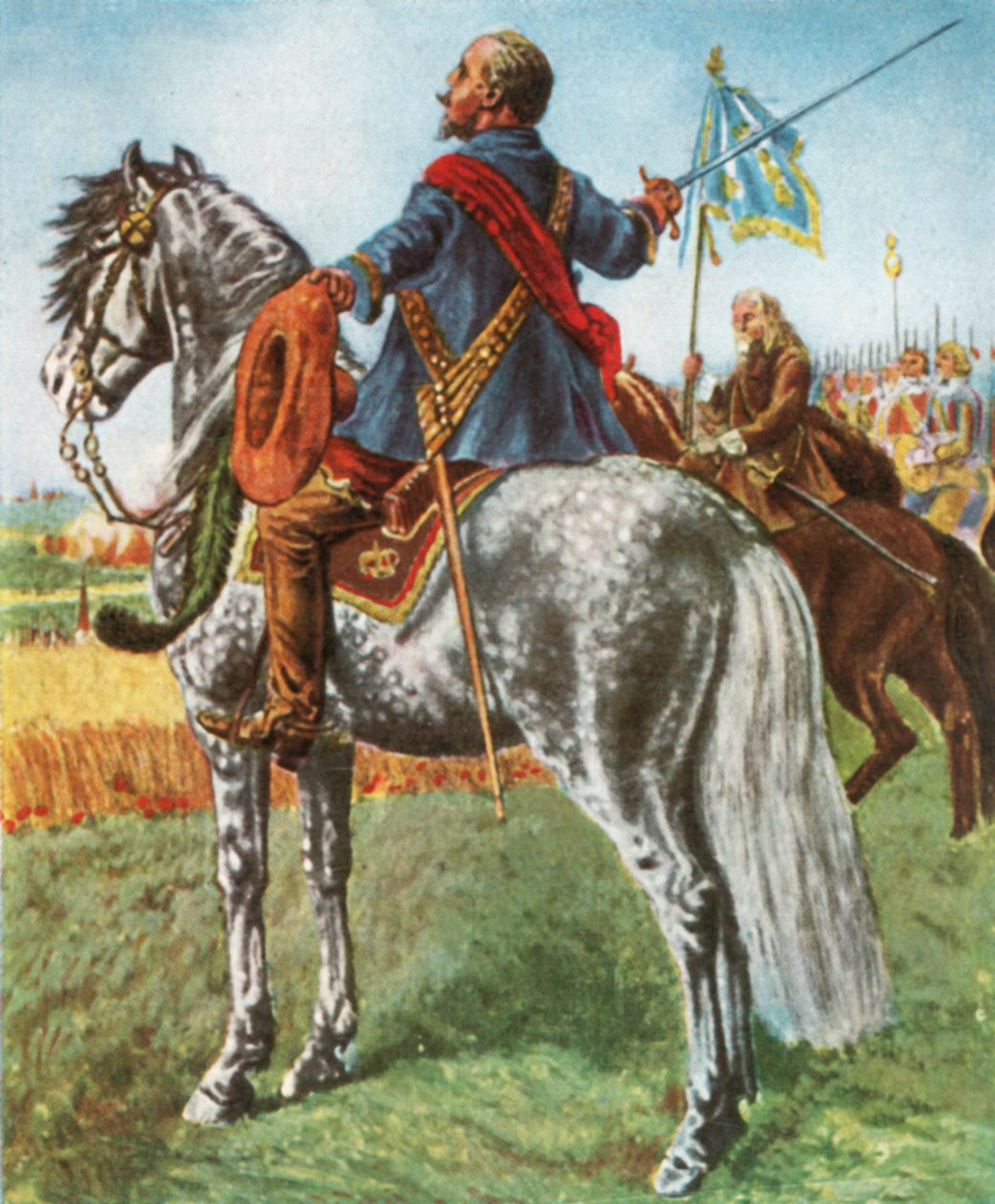 King Gustavus Adolphus of Sweden by Unbekannt