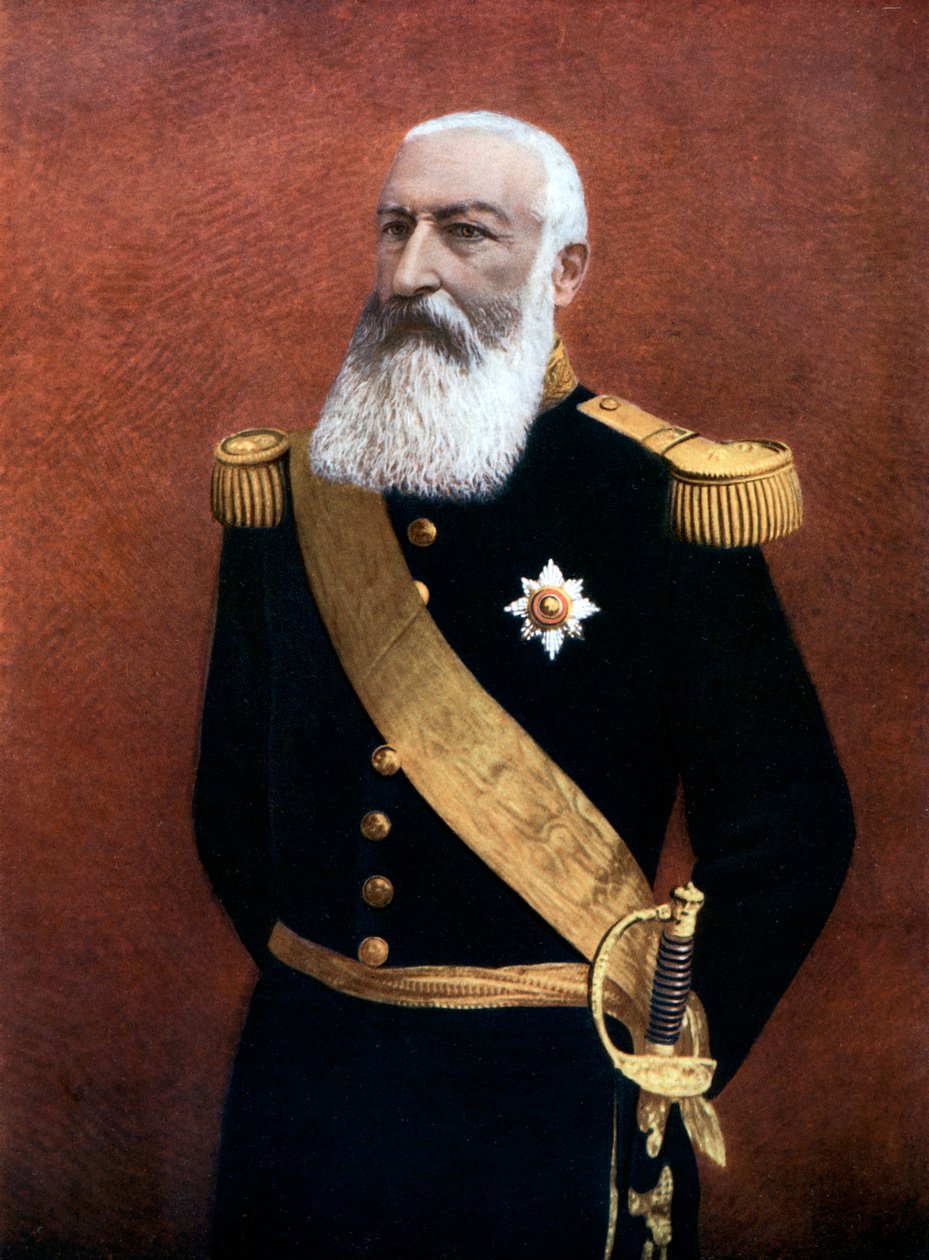 King Leopold II of Belgium, late 19th-early 20th century by Unbekannt