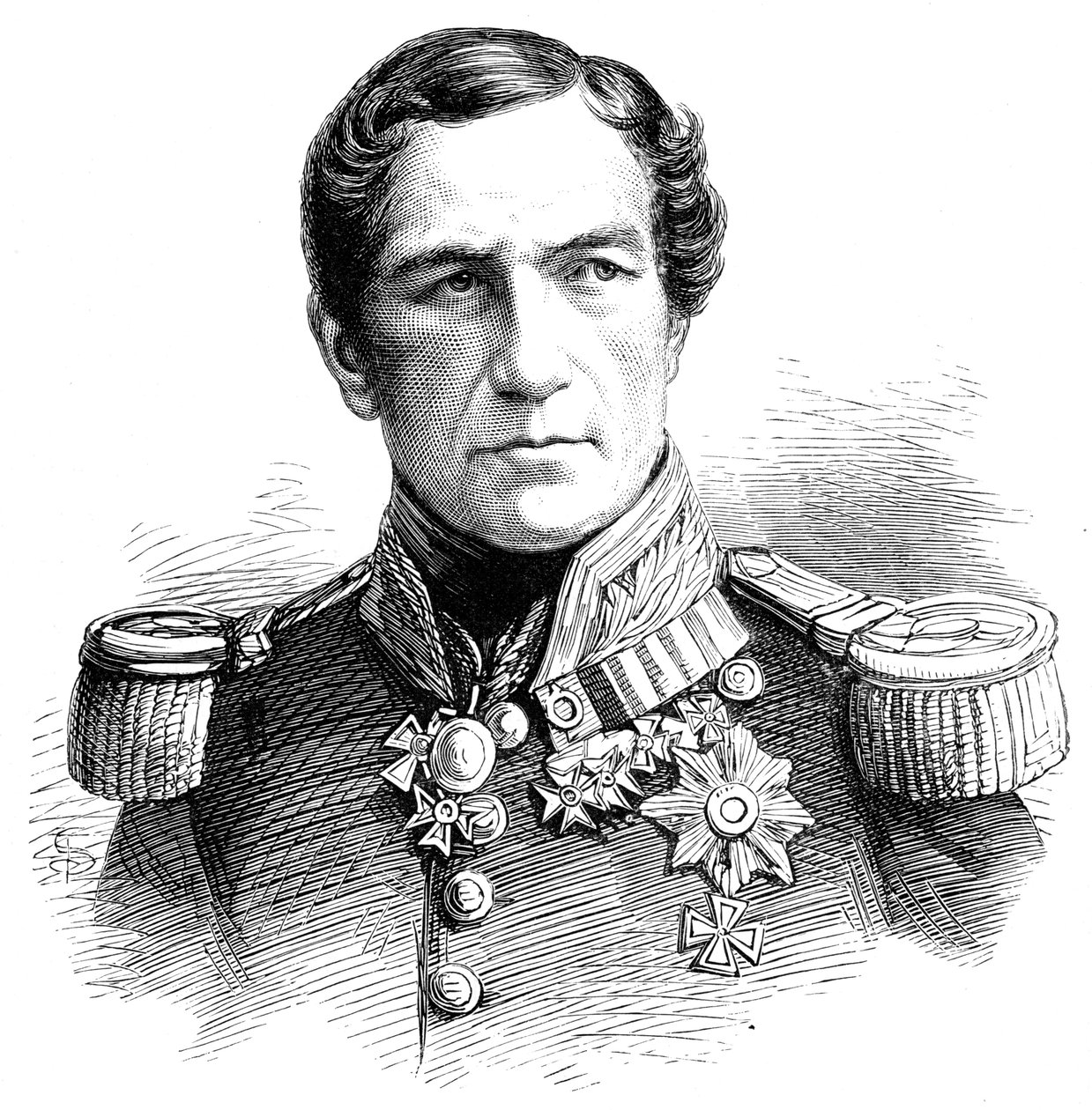 King Leopold I of the Belgians, 19th century by Unbekannt