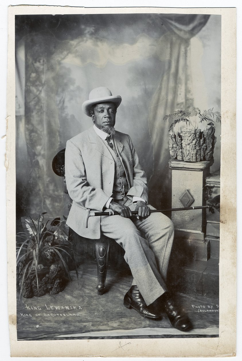 King Lewanika, King of Barotseland by Unbekannt