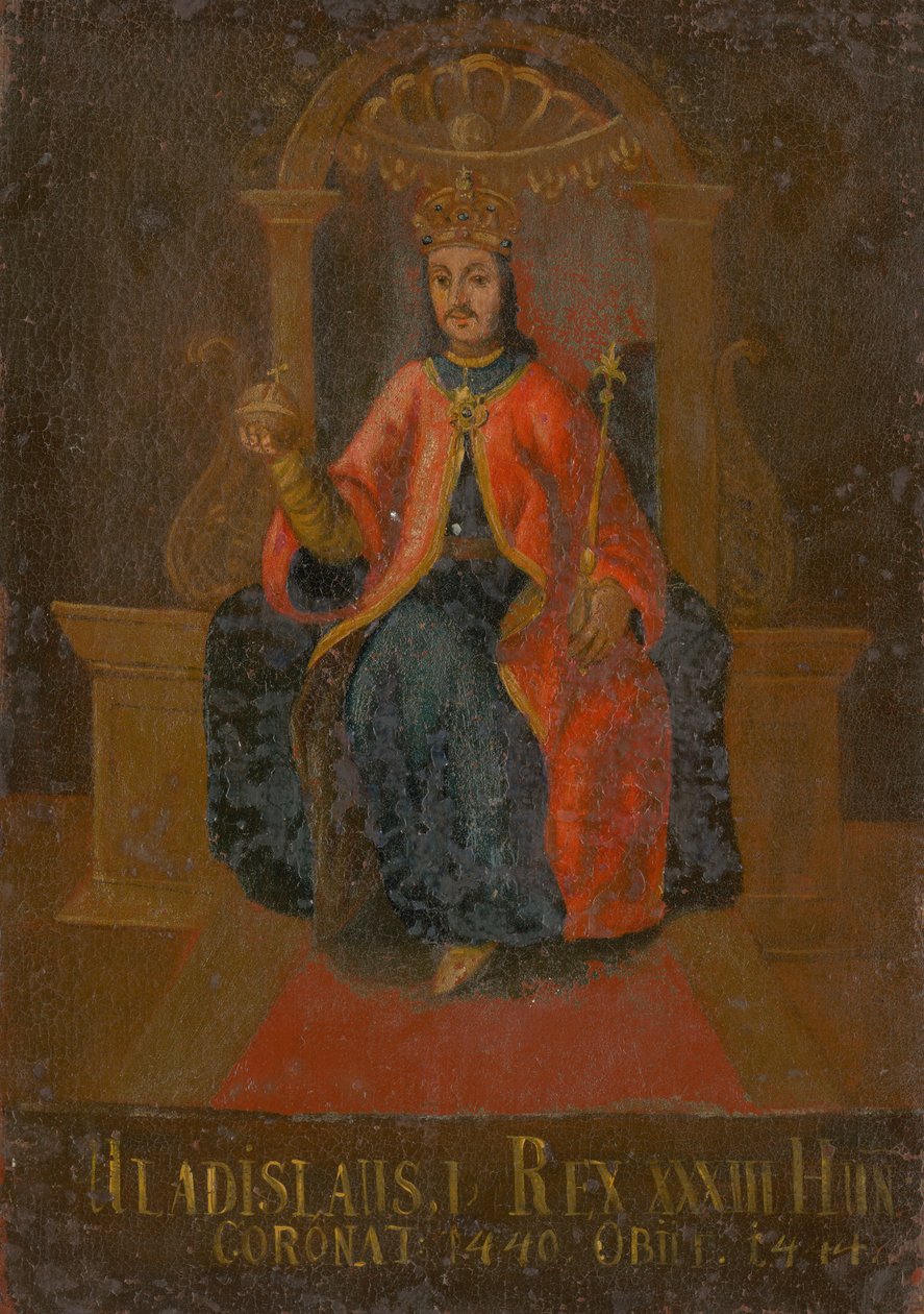 King Wladyslaw III of Poland, Hungary and Croatia by Unbekannt