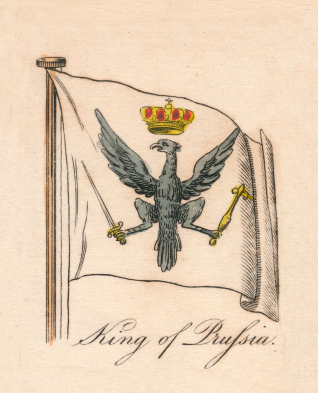 King of Prussia, 1838 by Unbekannt