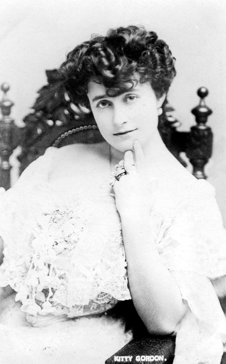 Kitty Gordon, English actress by Unbekannt