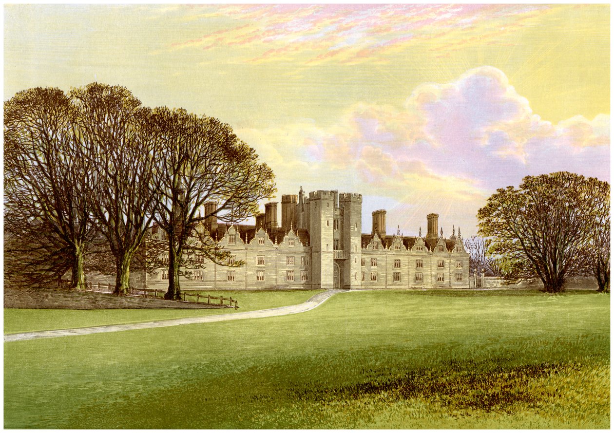 Knole, near Sevenoaks, Kent, home of Lord Sackville, c1880 by Unbekannt