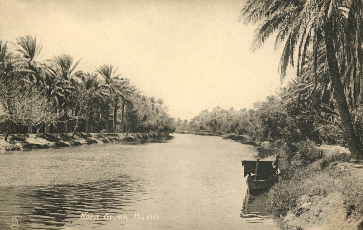 Kora Creek, Basra by Unbekannt
