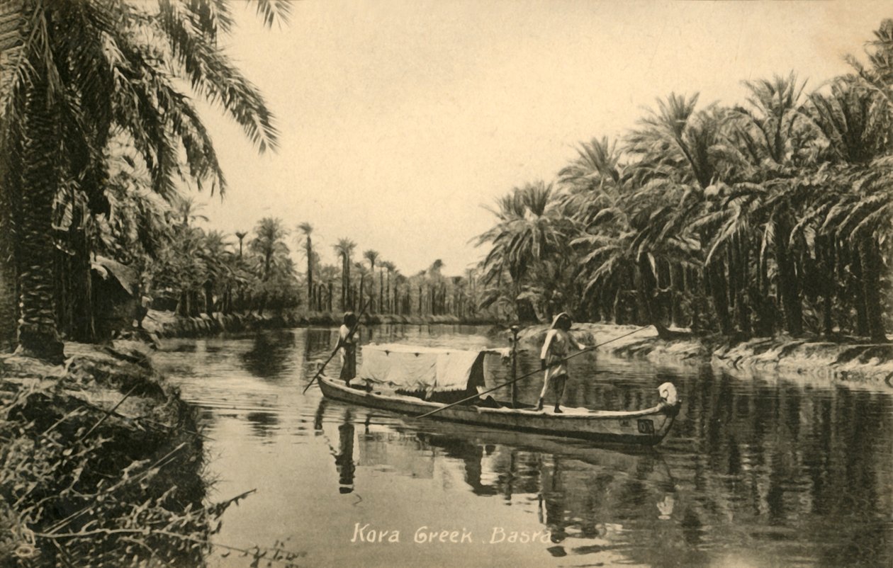 Kora Creek, Basra by Unbekannt