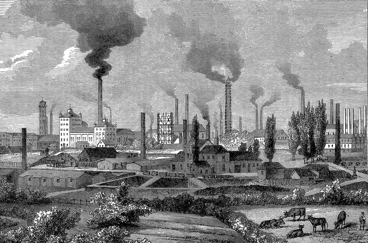 Krupps works, Essen, Germany by Unbekannt