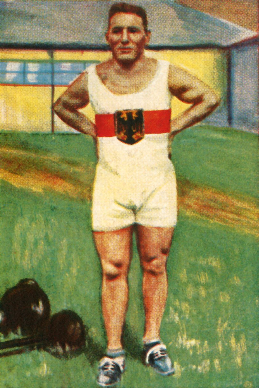 Kurt Helbig, German Weight-Lifting Champion by Unbekannt